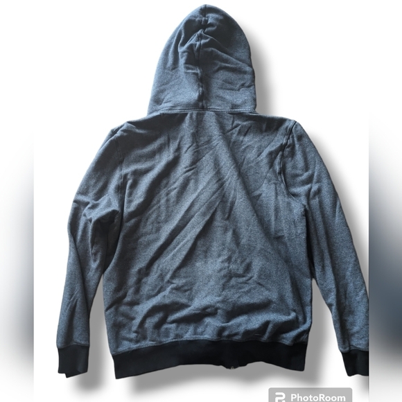 Kickee Men's Solid Fleece Zip-Front Hoodie size Large - Picture 2 of 5